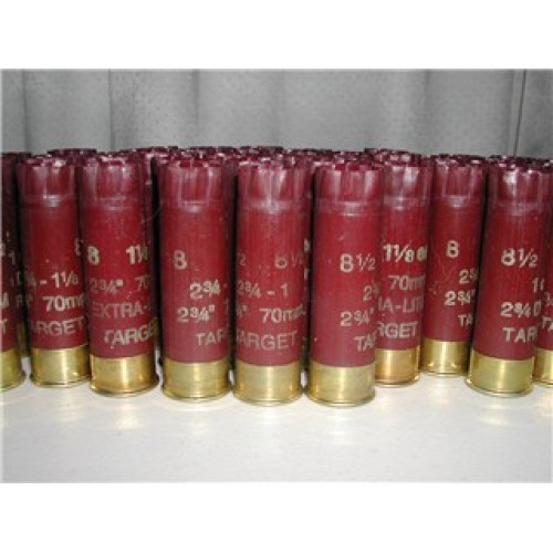 12 Ga Federal Gold Medal 1X hulls - RED - out of stock